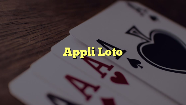 Appli Loto